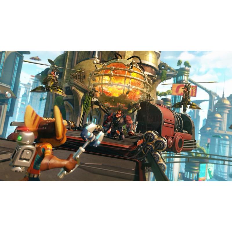 全新PS4 拉捷特與克拉克 中文版 PS5也可玩 實體 遊戲片 動作冒險 射擊 瑞奇與叮噹 Ratchet Clank-細節圖2