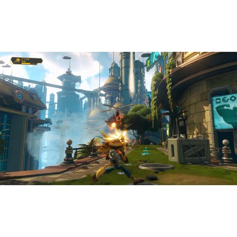 全新PS4 拉捷特與克拉克 中文版 PS5也可玩 實體 遊戲片 動作冒險 射擊 瑞奇與叮噹 Ratchet Clank-細節圖6