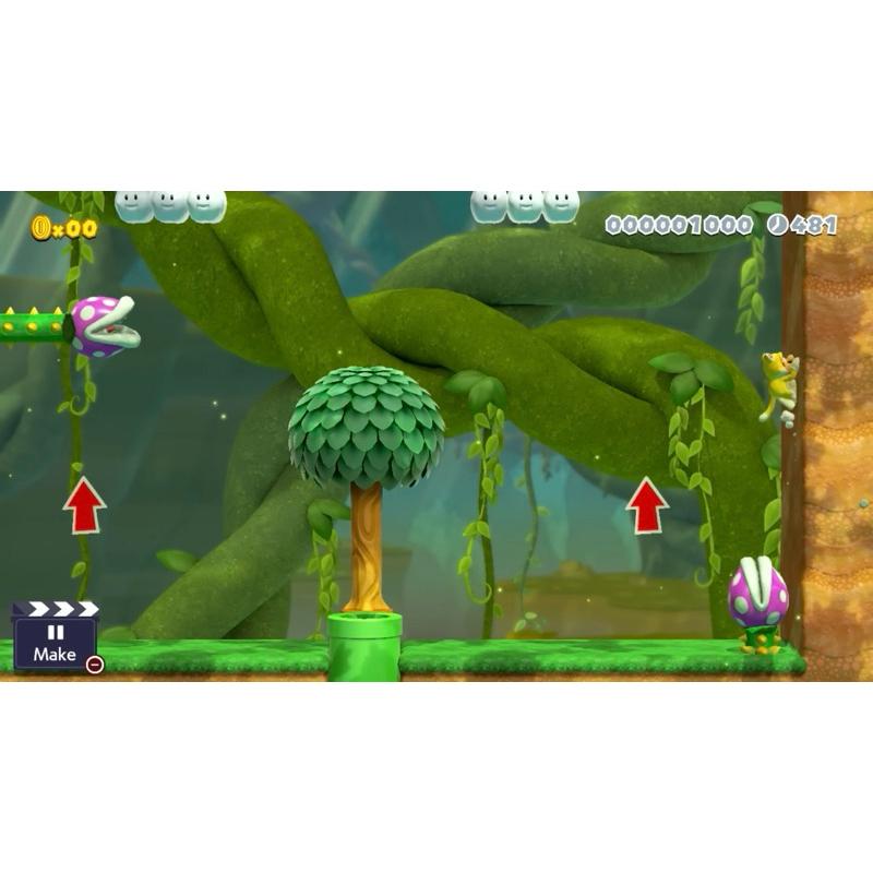 Switch 超級瑪利歐創作家 2 中文版 可單機多人同樂 超多豐富有趣的關卡 Super Mario Maker NS-細節圖2
