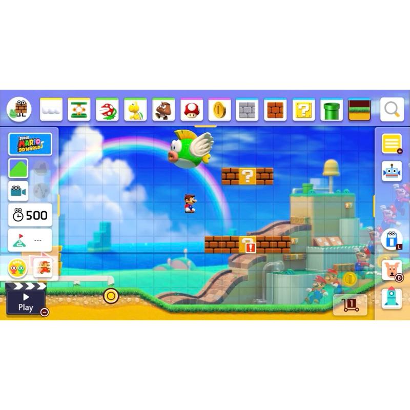 Switch 超級瑪利歐創作家 2 中文版 可單機多人同樂 超多豐富有趣的關卡 Super Mario Maker NS-細節圖6