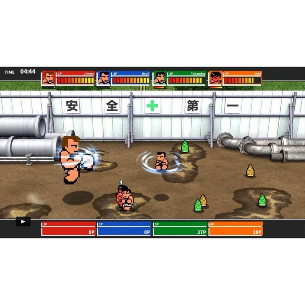 Switch 街頭大亂鬥進行曲馬赫 中文版 可單機多人 NS 遊戲 國夫君 River City Melee Mach-細節圖2