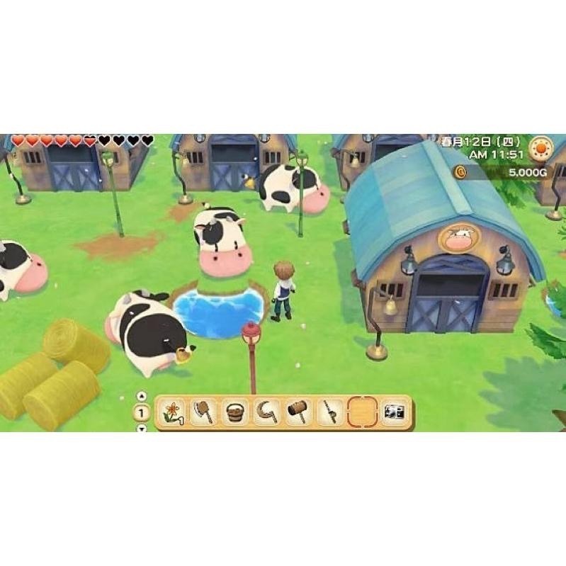 Switch 牧場物語 橄欖鎮與希望的大地 中文版 療癒舒壓 農場模擬 釣魚 建造 經營 NS-細節圖2