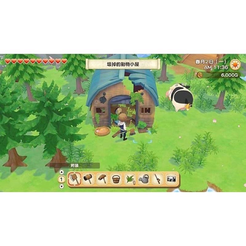 Switch 牧場物語 橄欖鎮與希望的大地 中文版 療癒舒壓 農場模擬 釣魚 建造 經營 NS-細節圖3