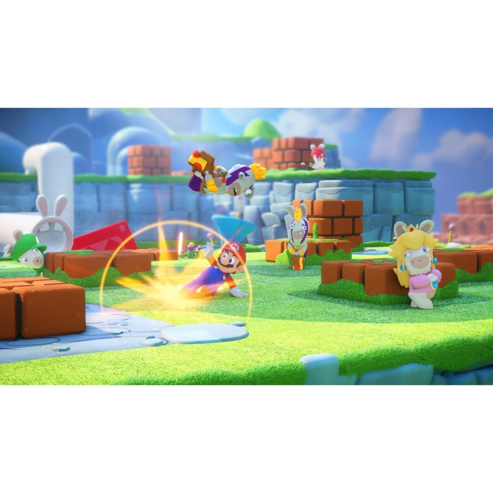 Switch 瑪利歐 + 瘋狂兔子 王國之戰 中文版 可單機雙人同樂 Mario Rabbids NS-細節圖3