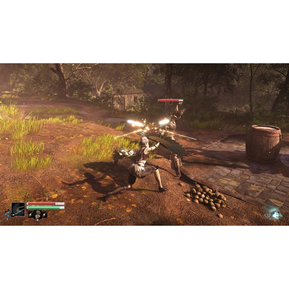 PS5 鋼之崛起 中文版 二手 實體 遊戲片 現貨 Steel Rising-細節圖6
