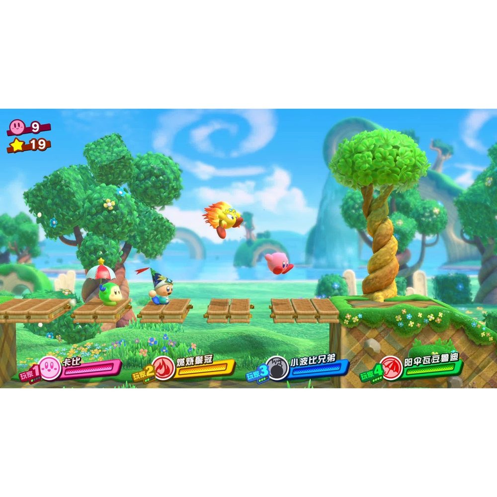 Switch 星之卡比 新星同盟 中文版 可單機多人 星星同盟 Kirby Star NS-細節圖2