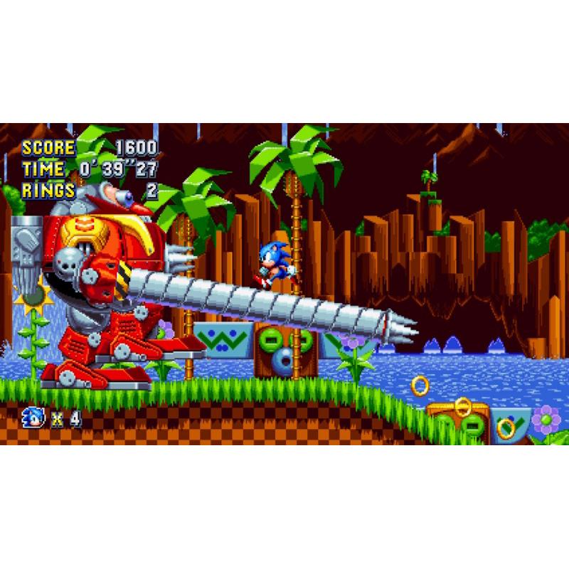 Switch 音速小子 狂熱 加強版 PLUS 中文版 可單機多人合作 盡情奔馳 索尼克 SONIC MANIA NS-細節圖3
