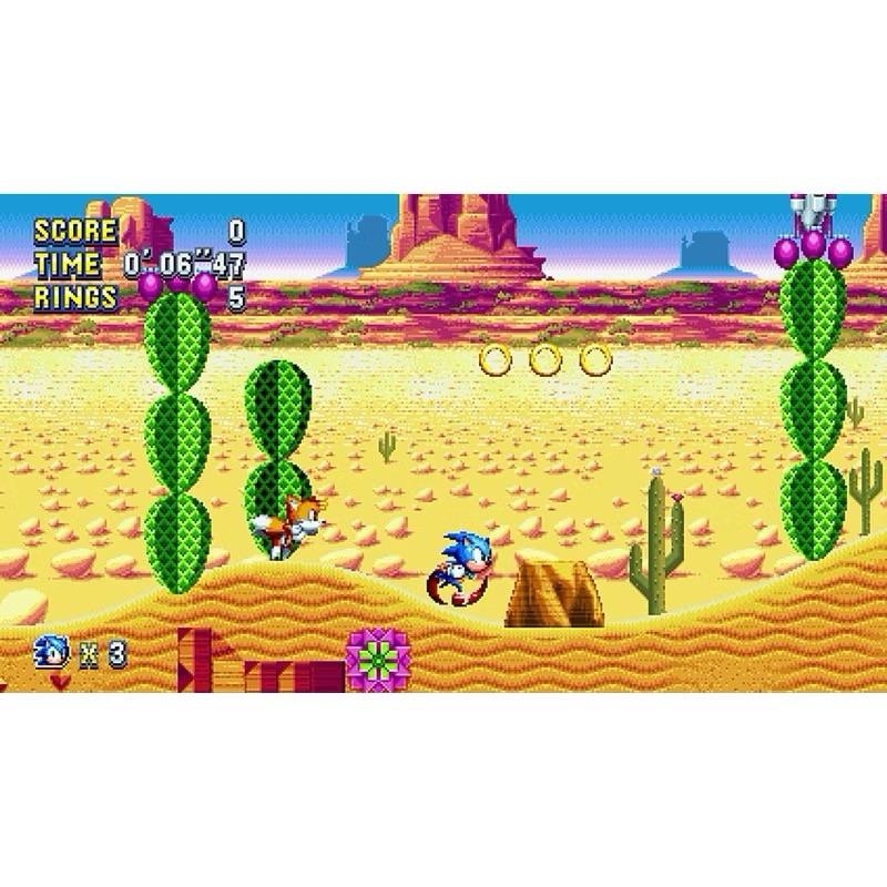 Switch 音速小子 狂熱 加強版 PLUS 中文版 可單機多人合作 盡情奔馳 索尼克 SONIC MANIA NS-細節圖4