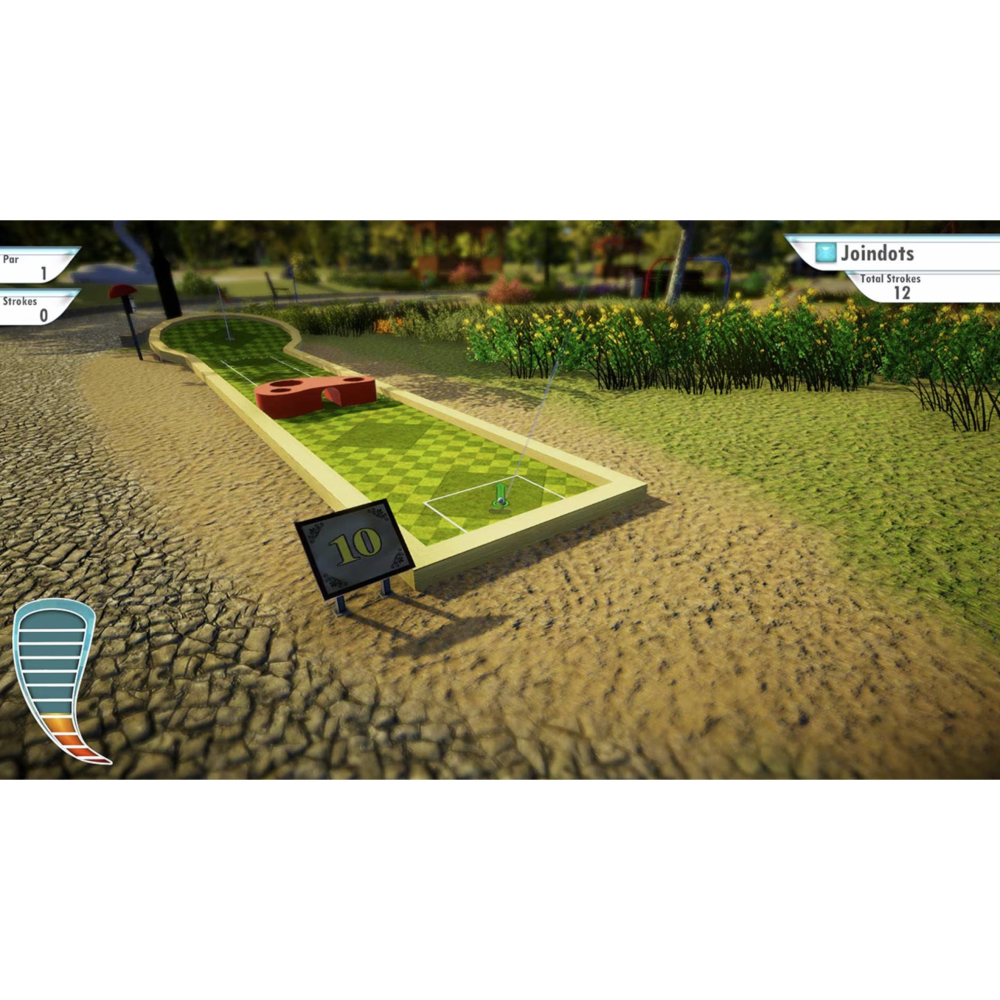 Switch 3D 迷你高爾夫 英文版 可單機多人 同樂  Mini Golf ND-細節圖3