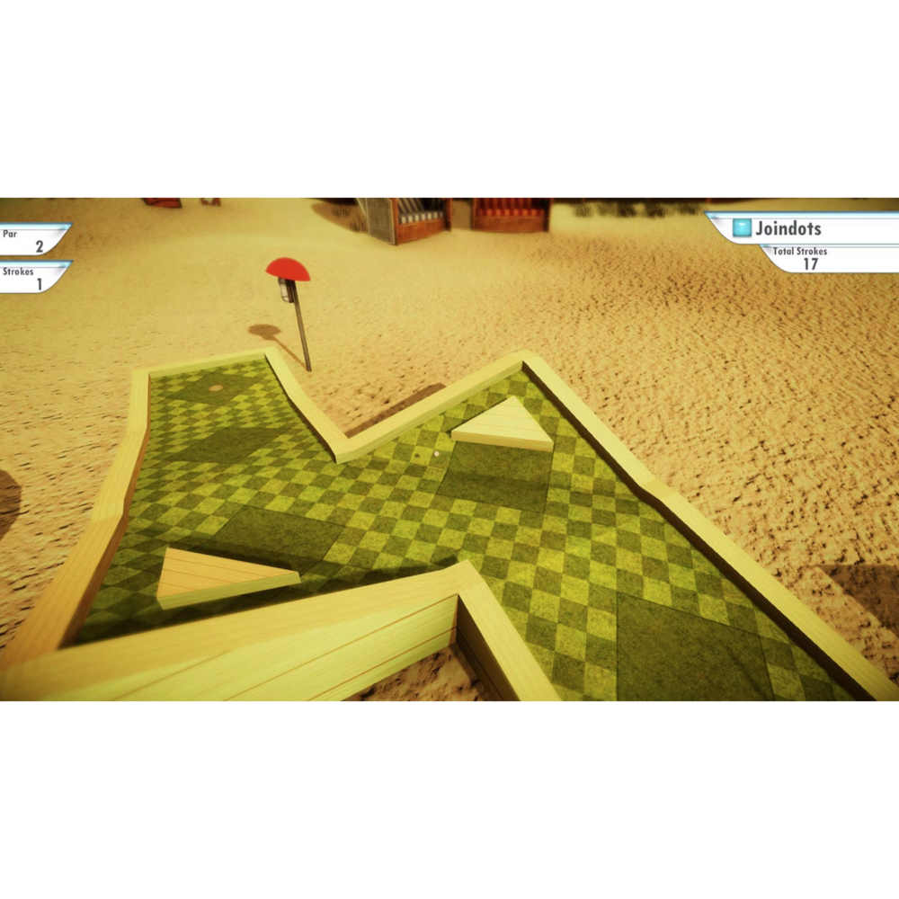 Switch 3D 迷你高爾夫 英文版 可單機多人 同樂  Mini Golf ND-細節圖5