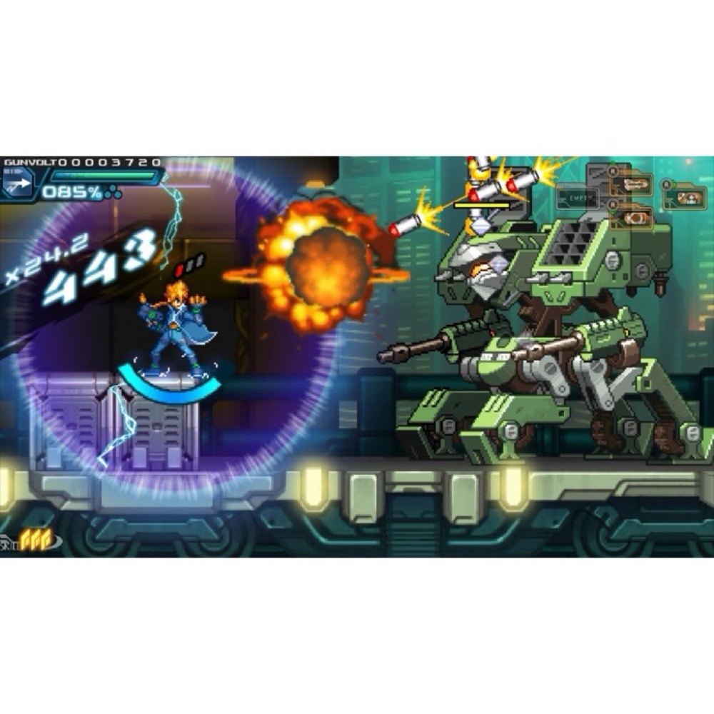 PS4 蒼藍雷霆 強襲合輯 中文版 鋼佛特 PS5 也可玩 Gunvolt 1+2-細節圖2