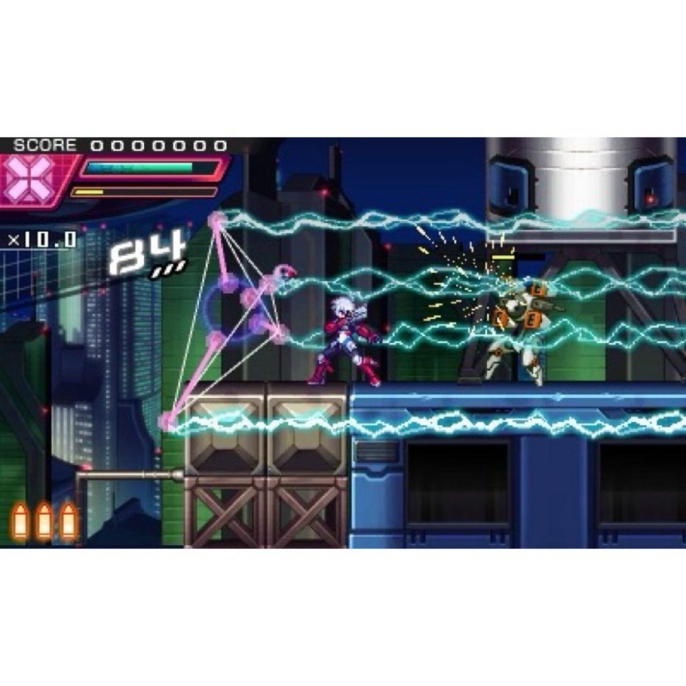 PS4 蒼藍雷霆 強襲合輯 中文版 鋼佛特 PS5 也可玩 Gunvolt 1+2-細節圖3
