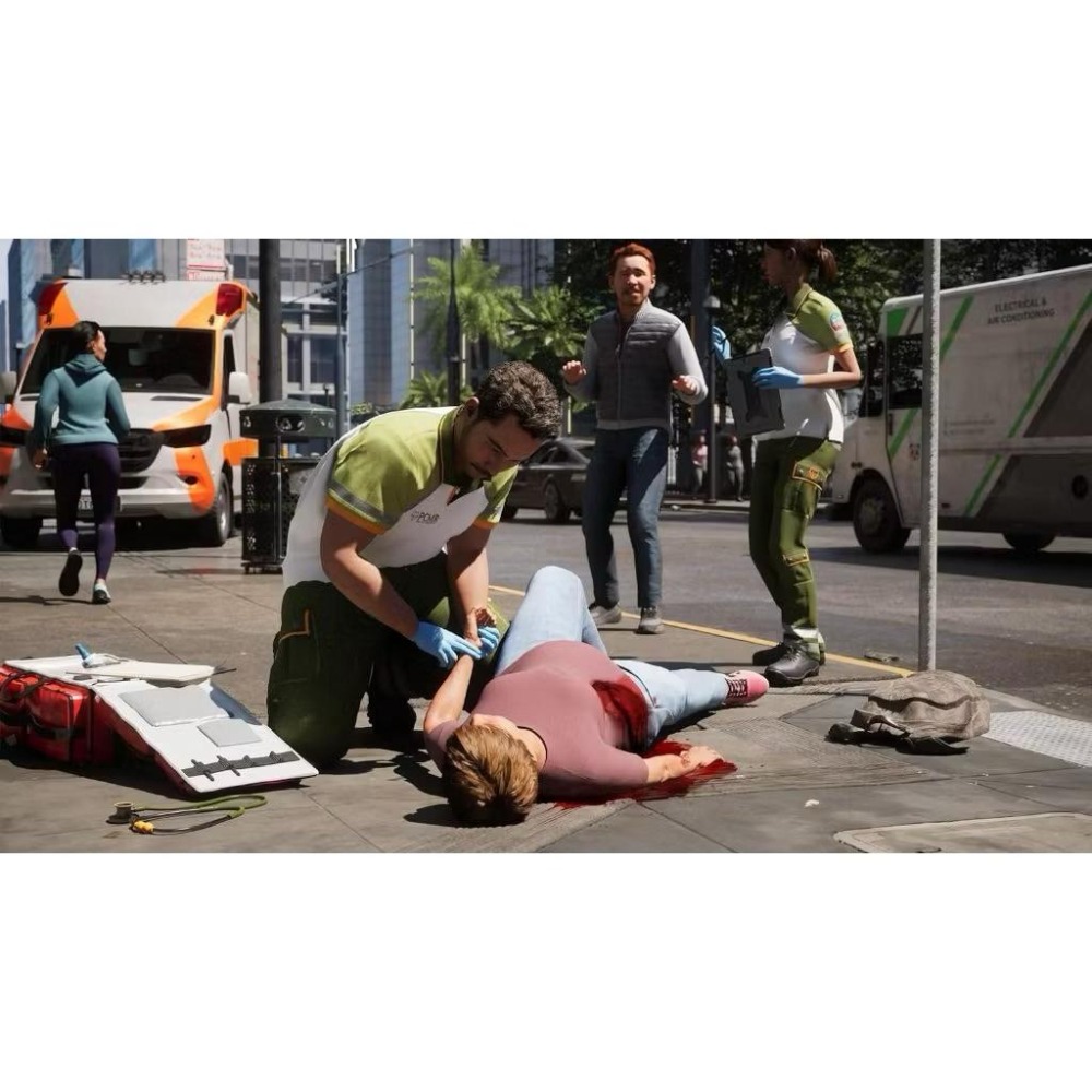 【全新】 PS5 救護車生活 救護人員模擬器 中文版 Ambulance Life-細節圖3