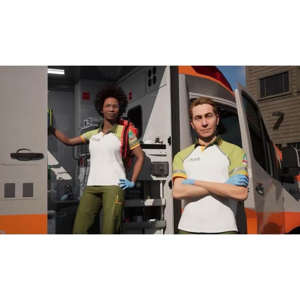 【全新】 PS5 救護車生活 救護人員模擬器 中文版 Ambulance Life-細節圖5