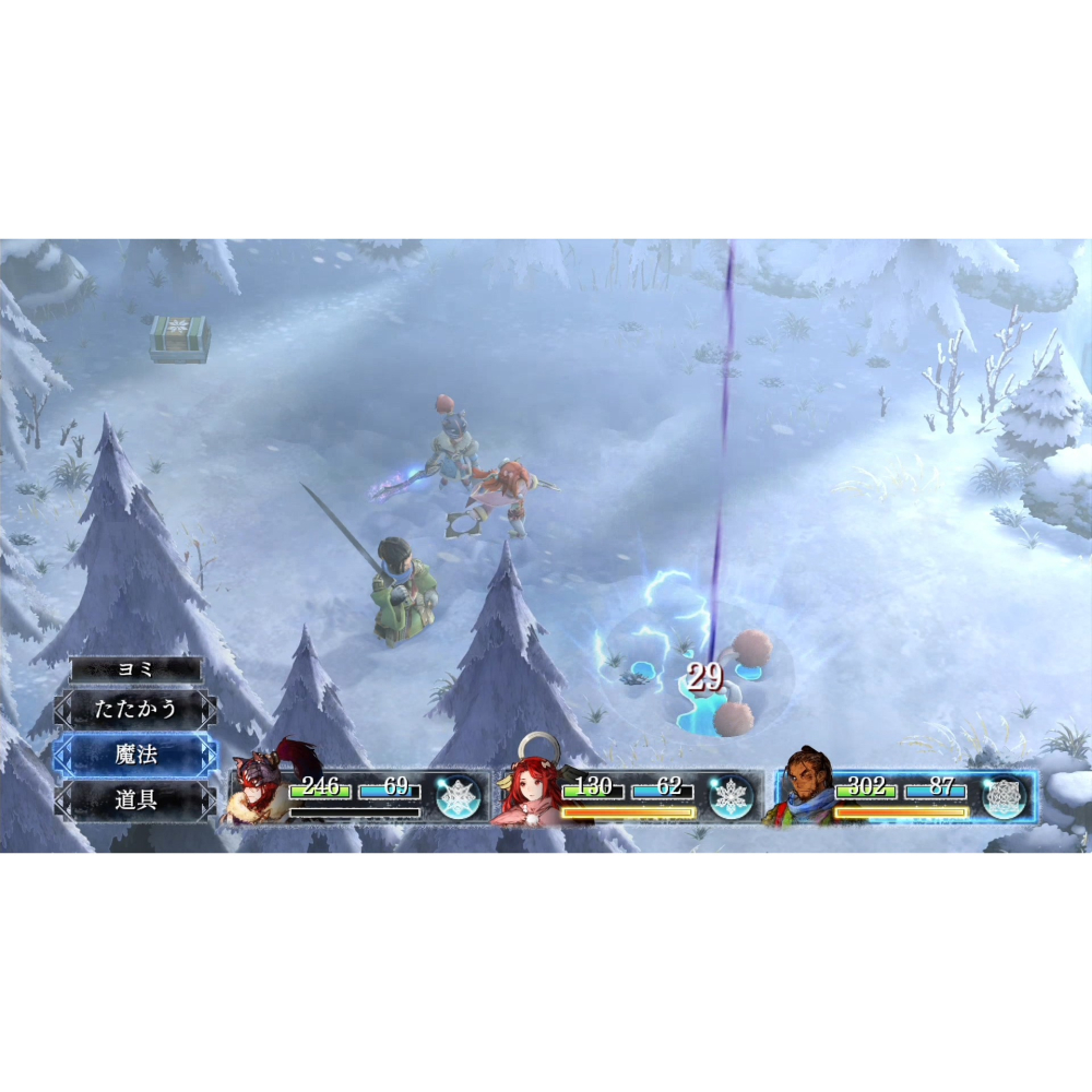 PS4 祭物與雪之刹那 日文版 PS5 也可玩 JRPG-細節圖6