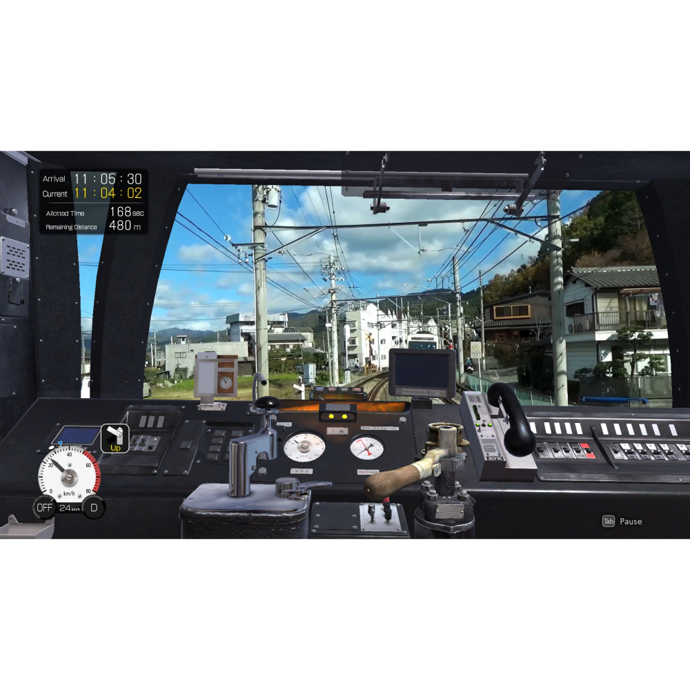 PS4 鐵道日本 路線之旅 叡山電車篇 日文版 PS5 也可玩-細節圖2