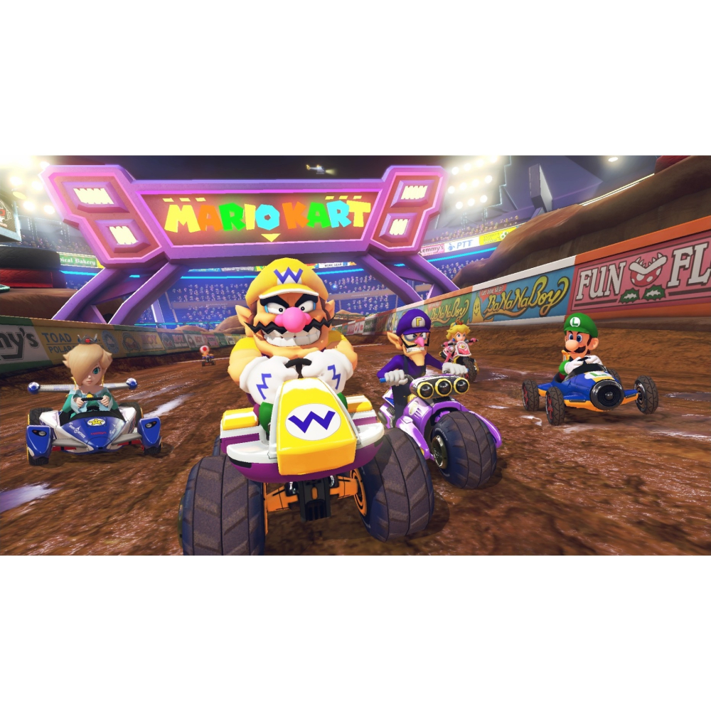 【全新】 Switch 瑪利歐賽車8 豪華版 + 擴充票 中文版 可單機多人 賽道通行證 NS-細節圖4