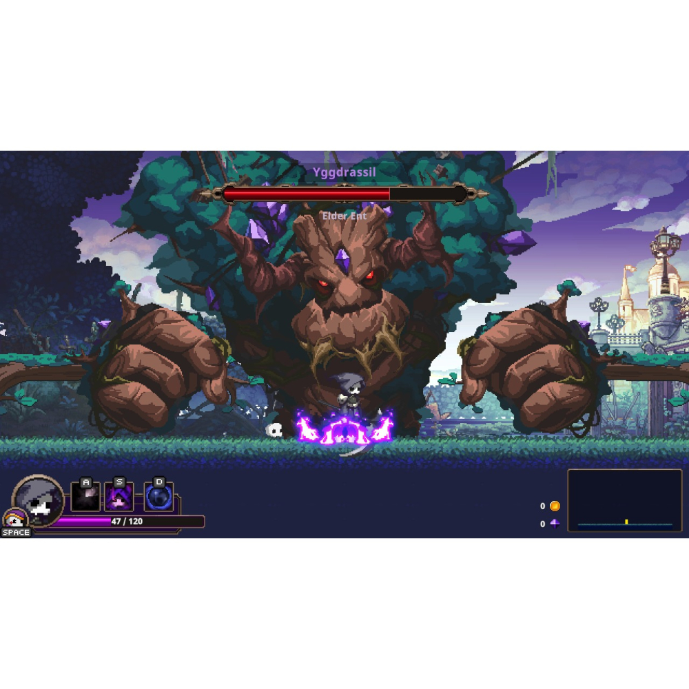 【全新】 PS4 孤骨 英雄殺手 中文版 PS5 也可玩 拯救魔王 Skul The Hero Slayer-細節圖2