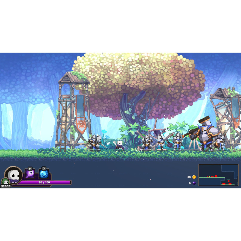 【全新】 PS4 孤骨 英雄殺手 中文版 PS5 也可玩 拯救魔王 Skul The Hero Slayer-細節圖4