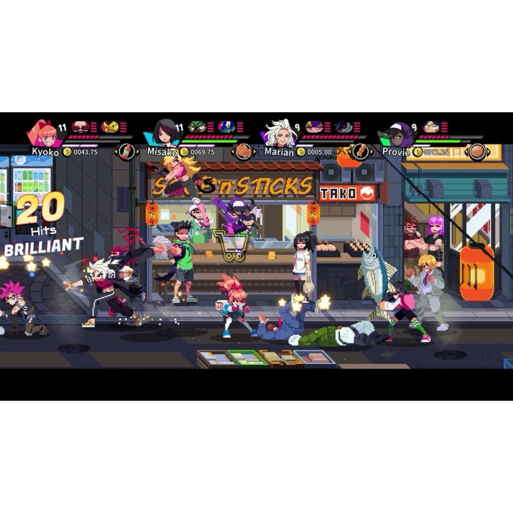 【全新】 PS4 熱血硬派國夫君外傳 熱血少女2 中文版 可單機雙人 PS5也可玩 River City Girls 2-細節圖2