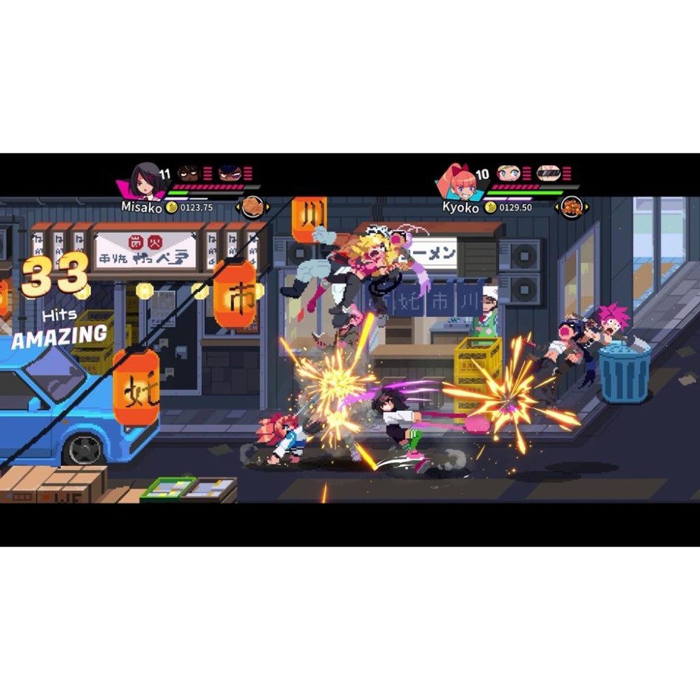【全新】 PS4 熱血硬派國夫君外傳 熱血少女2 中文版 可單機雙人 PS5也可玩 River City Girls 2-細節圖4
