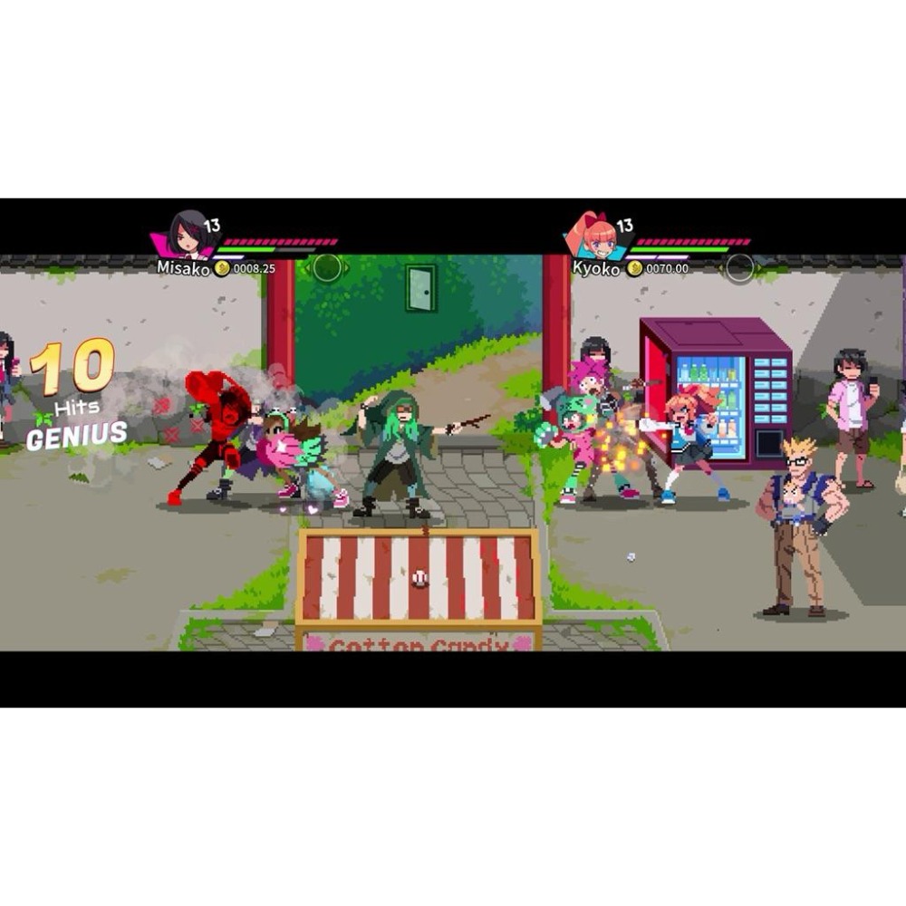 【全新】 PS4 熱血硬派國夫君外傳 熱血少女2 中文版 可單機雙人 PS5也可玩 River City Girls 2-細節圖5