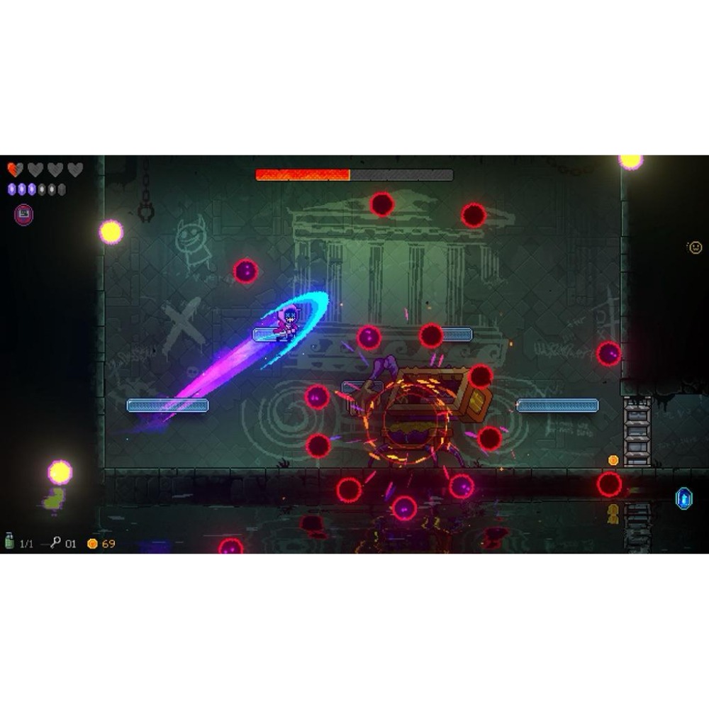 PS4 霓虹深淵 中文版 PS5也可玩 Neon Abyss 肉鴿-細節圖4