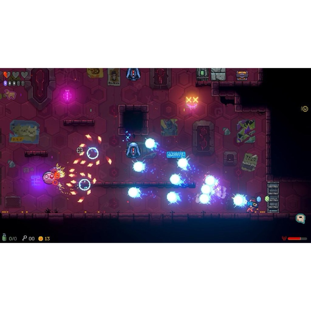 PS4 霓虹深淵 中文版 PS5也可玩 Neon Abyss 肉鴿-細節圖5