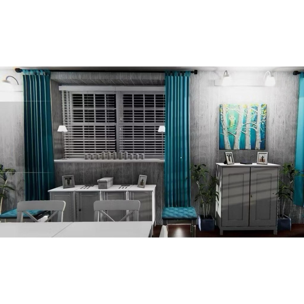 【全新】 PS4 房產達人 中文版 PS5 也可玩 室內設計 裝潢 House Flipper-細節圖4