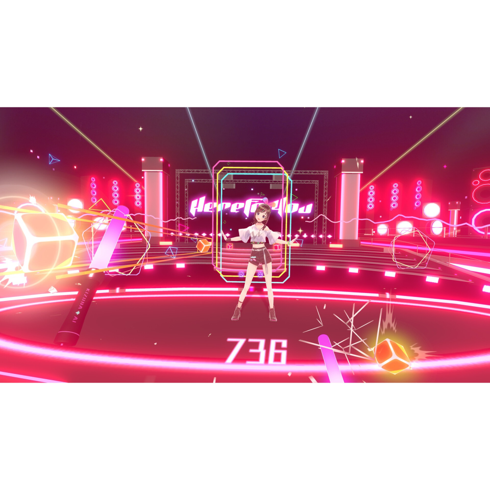 【全新】 PS4 絆愛 觸摸節拍 中文版 虛擬偶像 PS5也可玩 Kizuna AI Touch the Beat-細節圖5