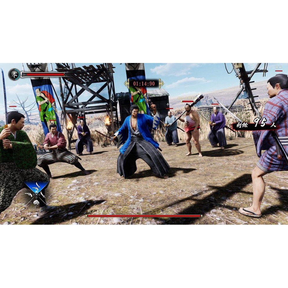 【全新】PS5 人中之龍 維新 極 中文版 坂本龍馬 武士 浪人 YAKUZA ISHIN-細節圖3