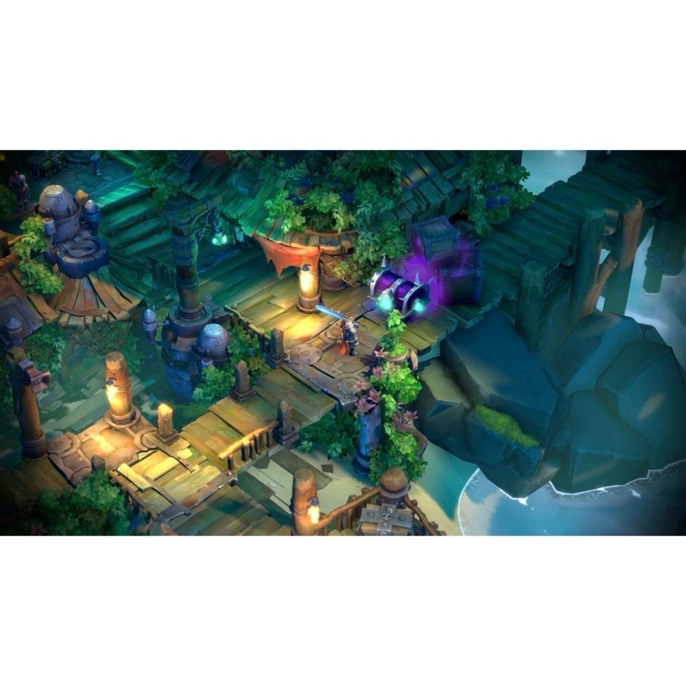 PS4 追逐戰 夜戰 中文版 戰神夜襲 PS5也可玩 Battle Chasers Nightwa-細節圖6