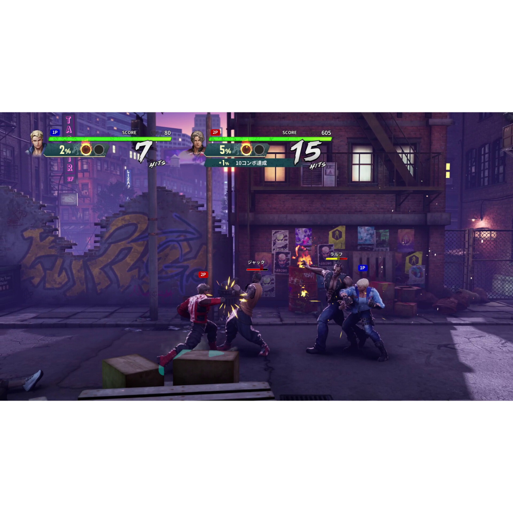 Switch 雙截龍再臨 中文版 可單機雙人 Double Dragon Revive NS-細節圖3