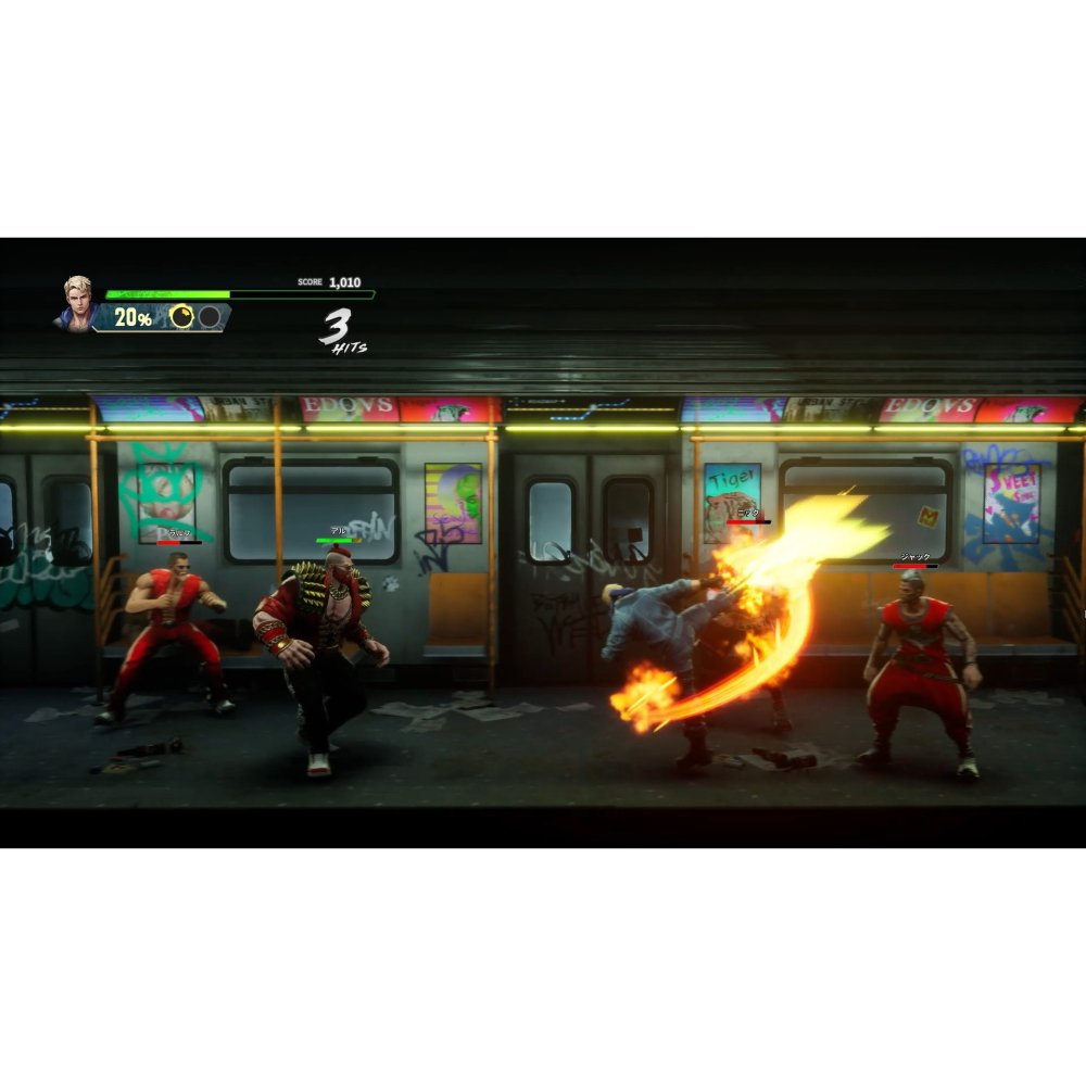 Switch 雙截龍再臨 中文版 可單機雙人 Double Dragon Revive NS-細節圖6