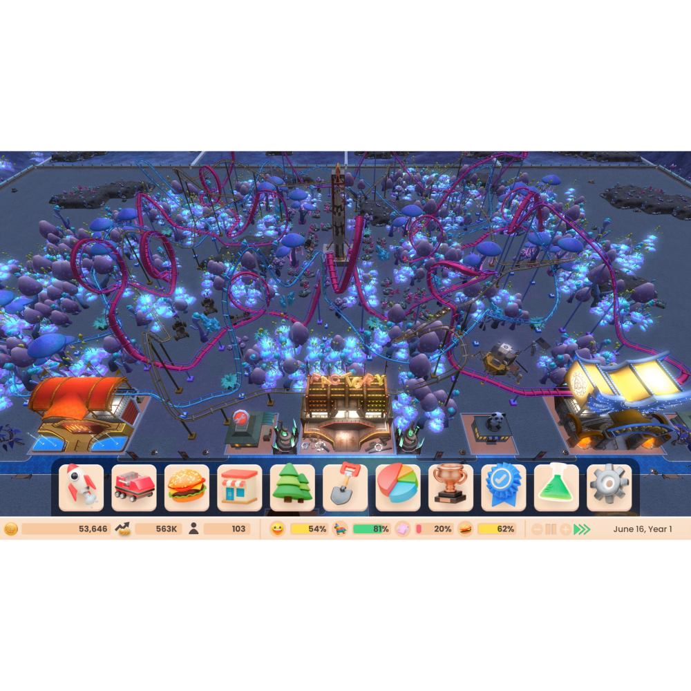 Switch 模擬樂園 冒險 英文版 經營遊樂設施 RollerCoaster Tycoon adventures NS-細節圖6