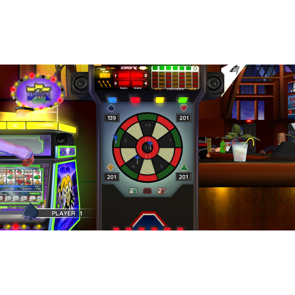 Switch 拉斯維加斯賭城派對 Vegas Party 英文版 可單機多人 德州撲克 百家樂 輪盤 賓果 NS-細節圖4