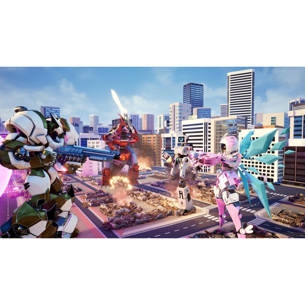 Switch OVERRIDE 巨大機器人大亂鬥 超級蓄力版 中文版 可單機多人同樂 NS-細節圖3