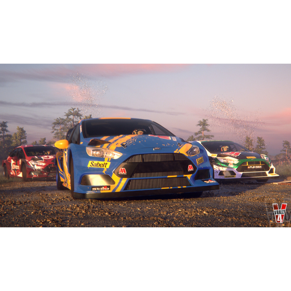 PS4 越野英雄4 中文版 可單機雙人 賽車 PS5 也可玩 V Rally 4-細節圖3