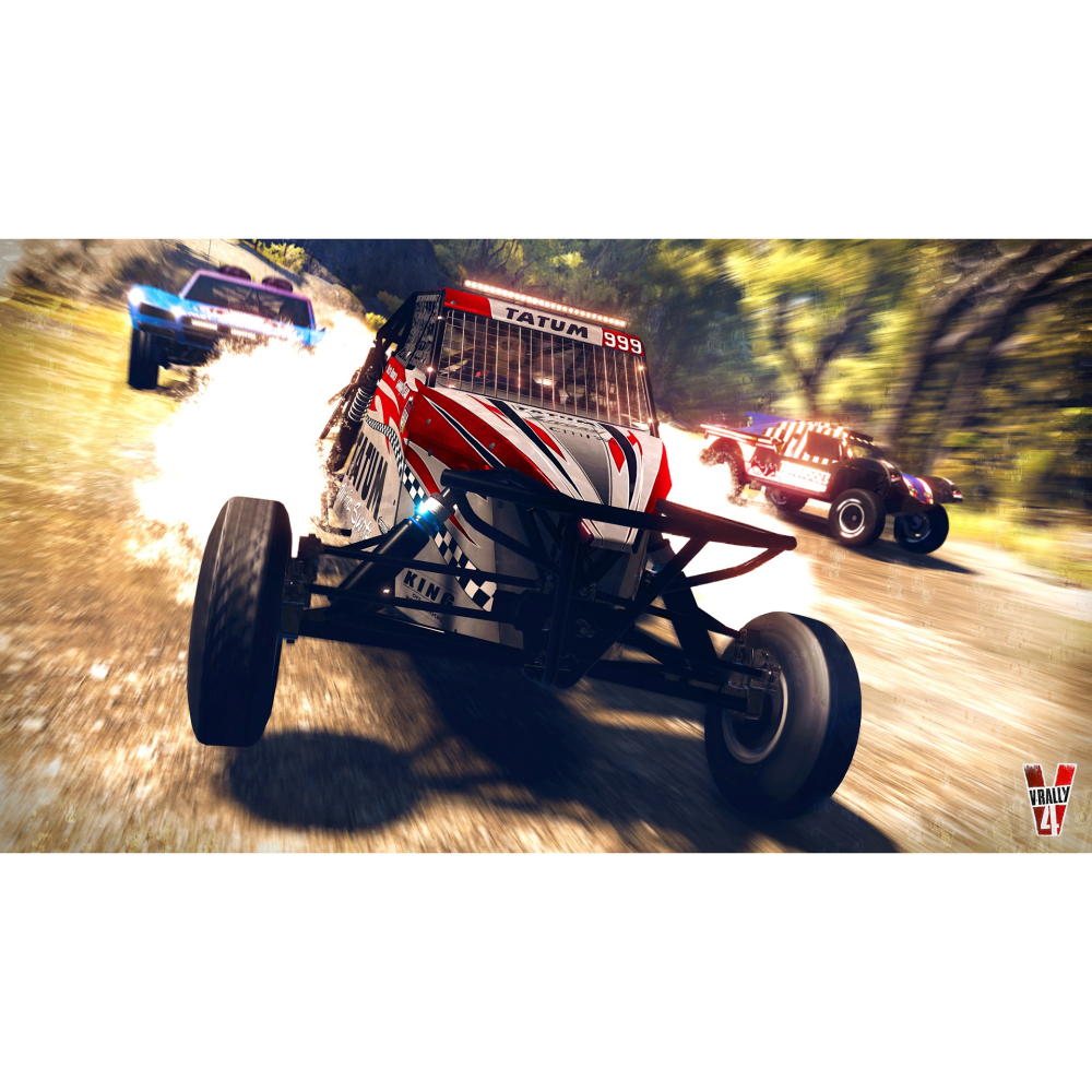 PS4 越野英雄4 中文版 可單機雙人 賽車 PS5 也可玩 V Rally 4-細節圖5