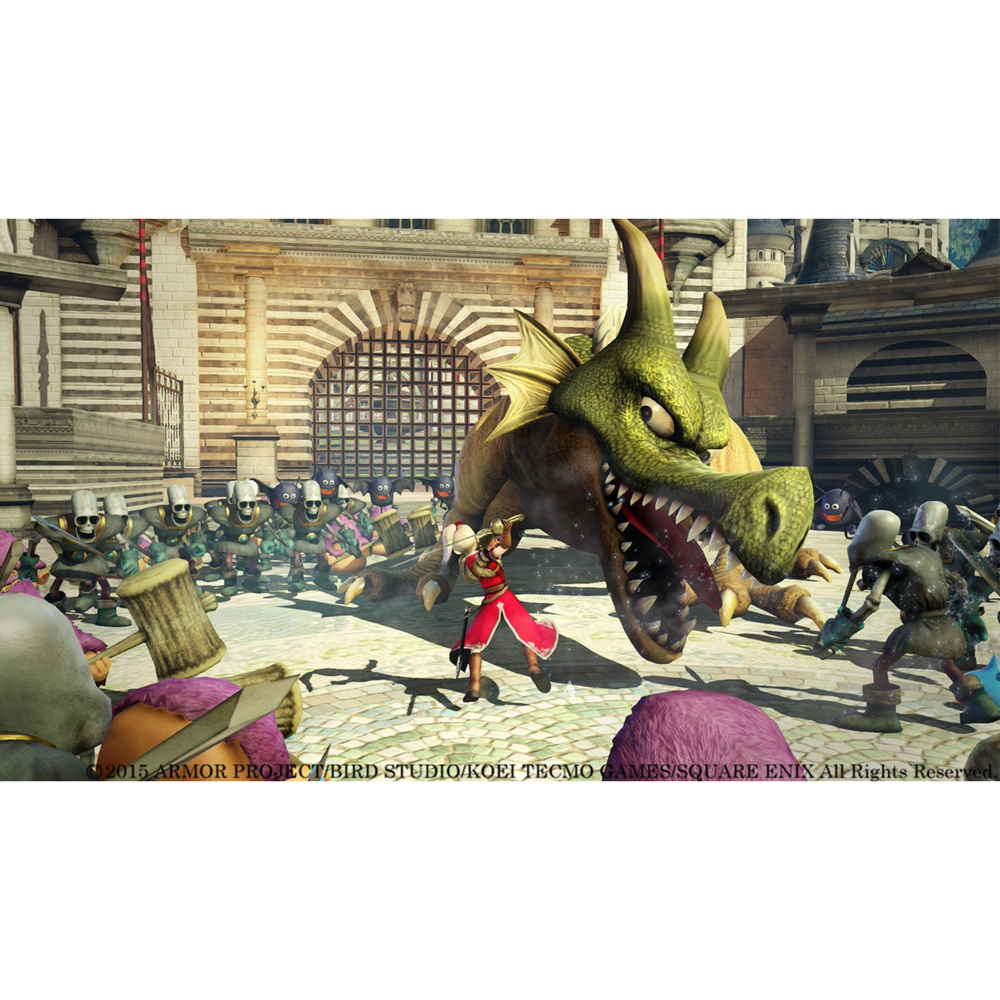 PS4 勇者鬥惡龍 英雄集結 闇龍與世界樹之城 日文版 PS5 也可玩 無雙 DRAGON QUEST HEROES-細節圖3