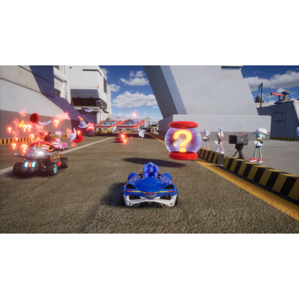 【全新】 PS4 索尼克賽車 交叉世界 中文版 可單機多人 Sonic Racing 音速小子 PS5 也可玩-細節圖2