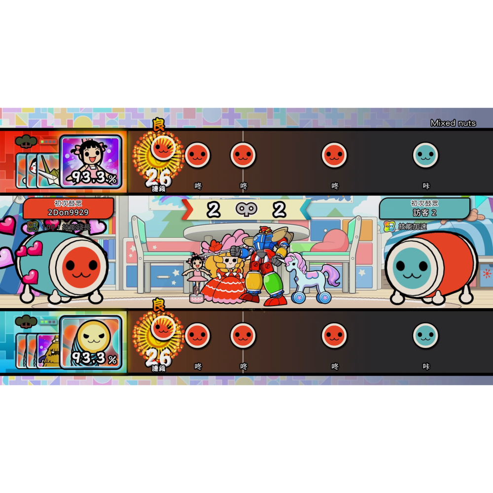 Switch 太鼓之達人 咚咚雷音祭 中文版 可單機多人同樂 體感 音樂 NS-細節圖2