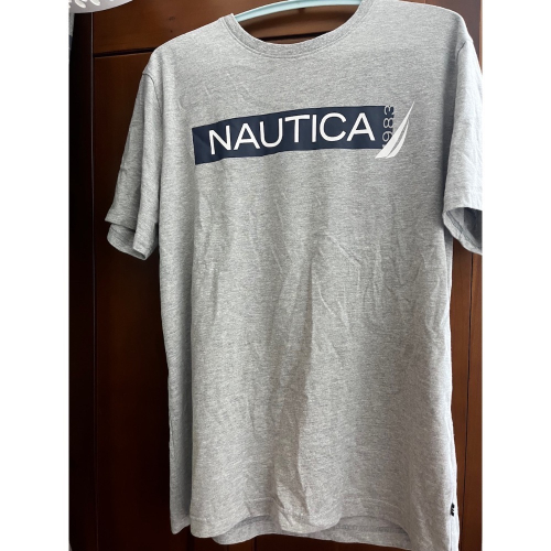 經典Nautica短袖灰色T shirt