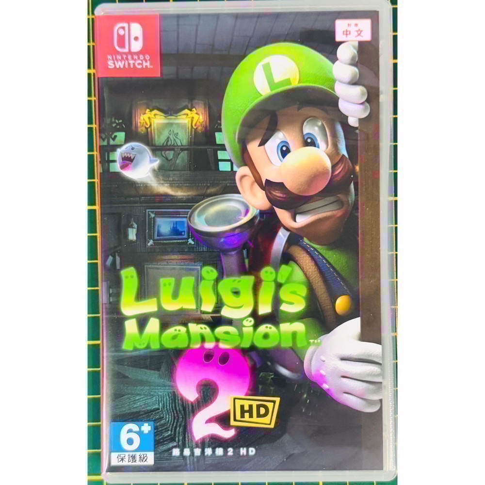 🎮【小暘NS電玩】可用折價券 Switch 路易吉洋樓2（二手）-細節圖2