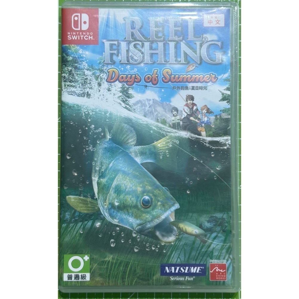 🎮【小暘NS電玩】可用折價券 Switch 戶外釣魚：夏日時光（二手）-細節圖2