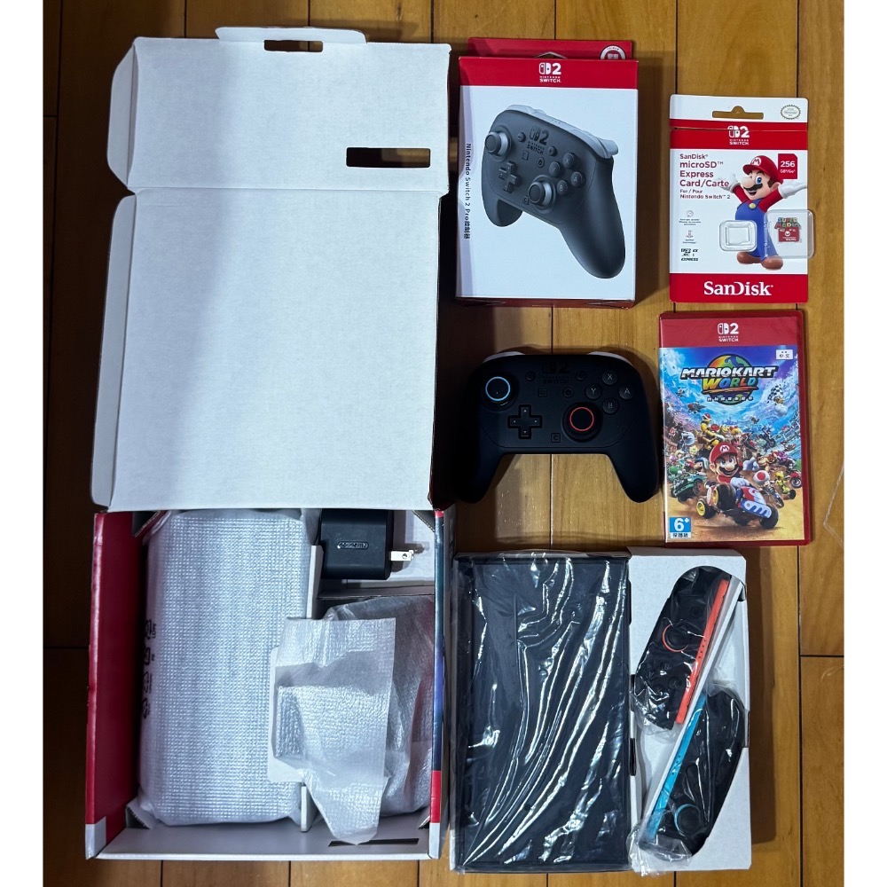 🎮【小暘NS電玩】可用折價券 Nintendo Switch 2 NS2 任天堂-瑪利歐賽車世界同捆主機（二手）-細節圖2