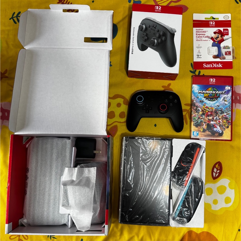 🎮【小暘NS電玩】可用折價券 Nintendo Switch 2 NS2 任天堂-瑪利歐賽車世界同捆主機（二手）-細節圖6