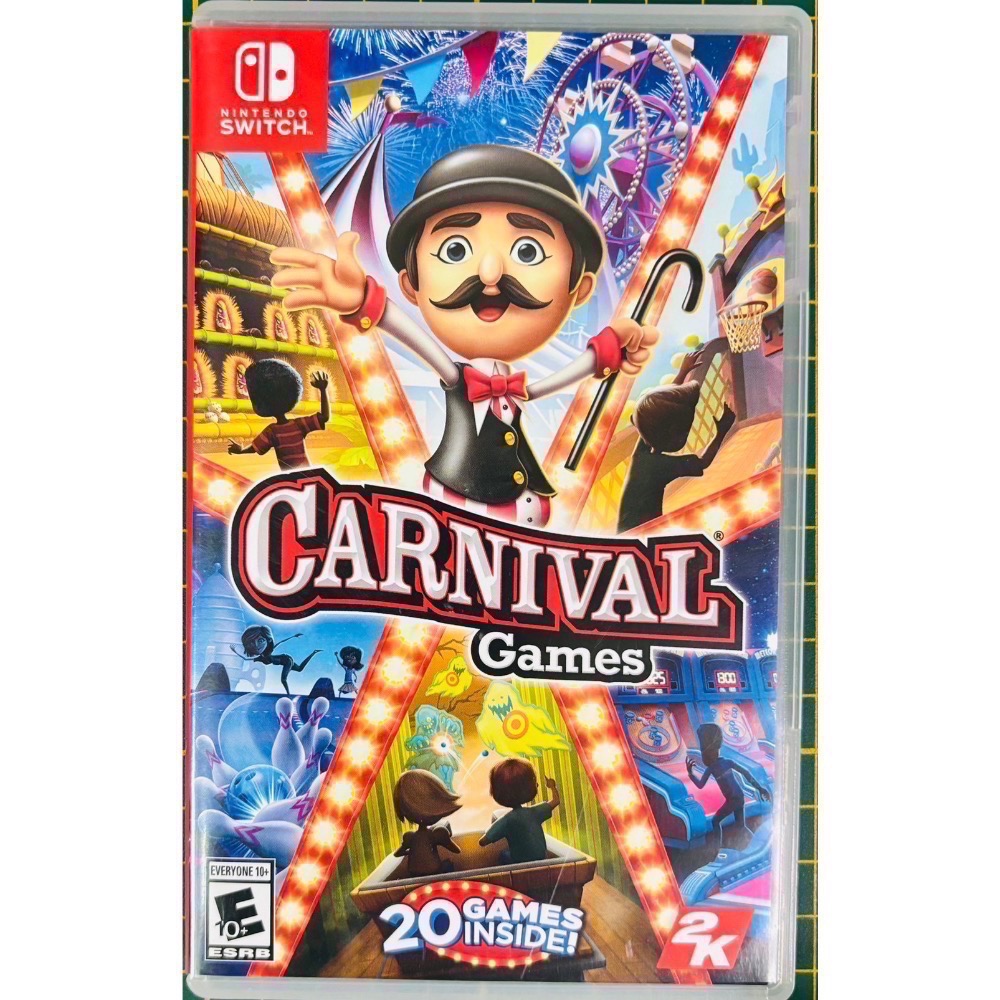🎮【小暘NS電玩】可用折價券 Switch 體感嘉年華（二手）-細節圖2