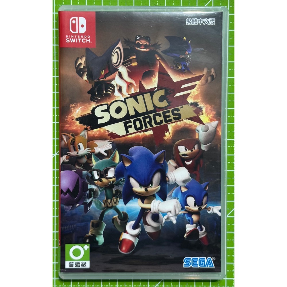 🎮【小暘NS電玩】可用折價券 Switch 音速小子 索尼克 武力（二手）-細節圖2