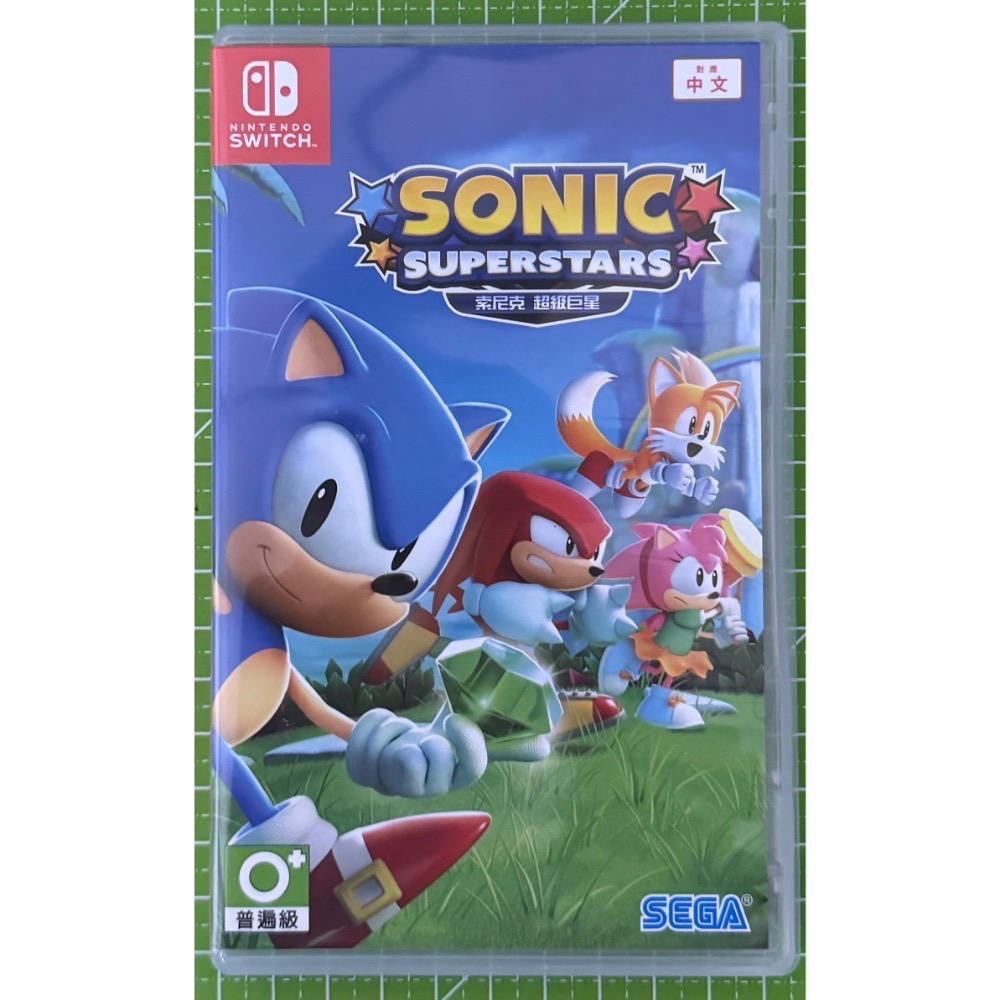 🎮【小暘NS電玩】可用折價券 Switch 音速小子 索尼克 超級巨星（二手）-細節圖2